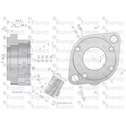 Lamborghini deutz same starter head 9144821