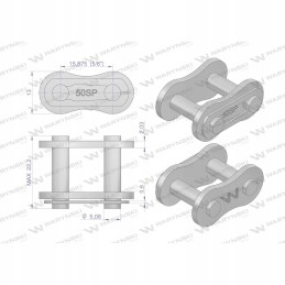 Chain lock z50sp r1 5 8 Warynski in z50sp