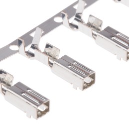 250 pcs - JST VL Series Female Crimp Terminal, 20AWG Min, 14AWG Max