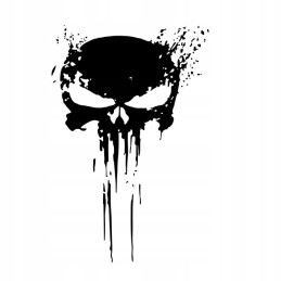 Punisher skull sticker skull skull 30 cm