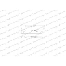 Chisel, right blade cover, kverne use