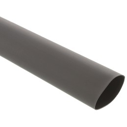 5 pcs - RS PRO Heat Shrink Tubing, Grey 19mm Sleeve Dia. x 1.2m Length 2:1 Ratio