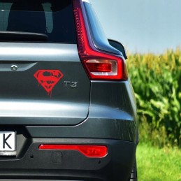 Superman Batman Punisher sticker 30 cm