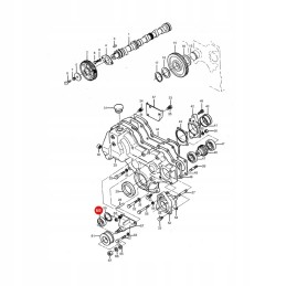 Ball bearing 15x42x13 mm 63022rs skf
