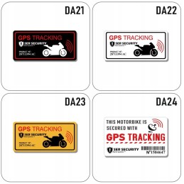 Protective sticker GPS tracker alarm system 20 cm