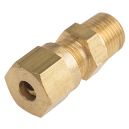 1 pcs - RS PRO Thermocouple Compression Fitting for Use with Thermocouple, 1/8 BSPT, 4.5mm Probe, RoHS Compliant Standard