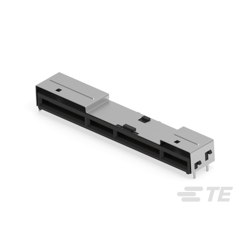 350 pcs - TE Connectivity, SLIVER 2.0 Board Mount Right Angle Mini I/O Connector Receptacle, 168 Way