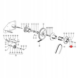 Ball bearing 20x52x15 mm 63042rs skf
