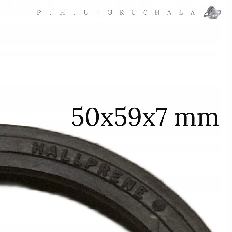 Hallprene r12044 manitou simmering sealant 50x59x7 mm