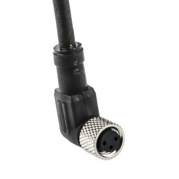1 pcs - Telemecanique Sensors Right Angle Female 3 way M8 to Unterminated Sensor Actuator Cable, 5m