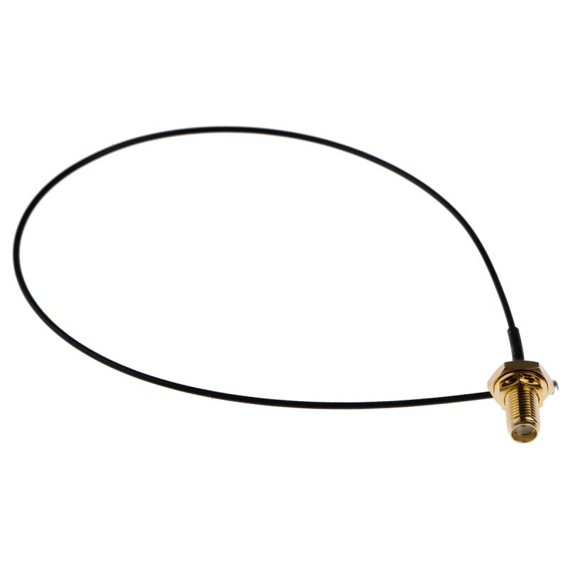 1 pcs - RS PRO Female SMA to Female U.FL Coaxial Cable, 300mm, RF Coaxial, Terminated