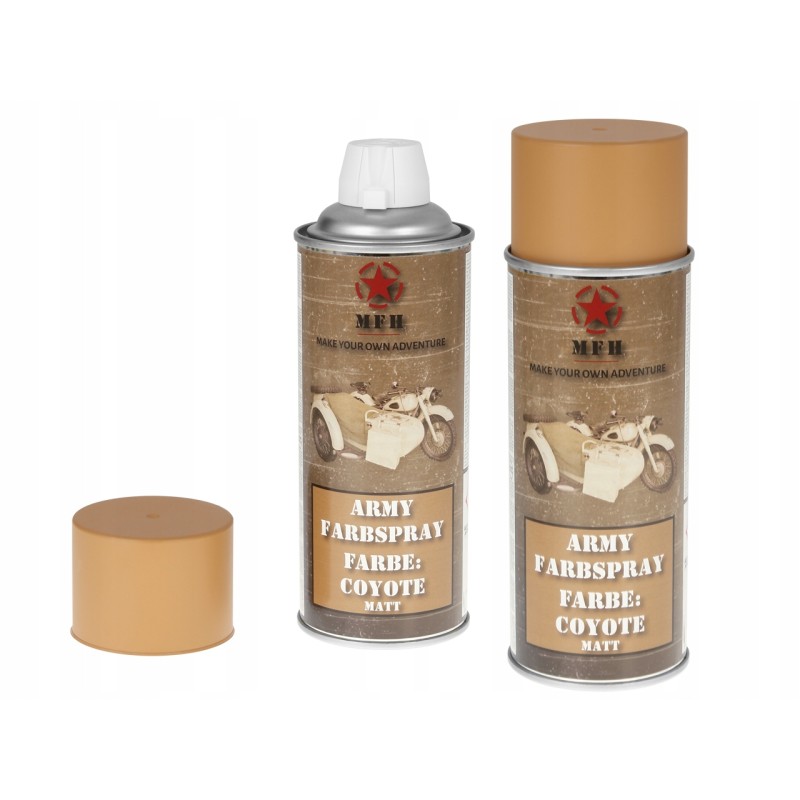 Mfh military paint spray 400ml coyote camouflage