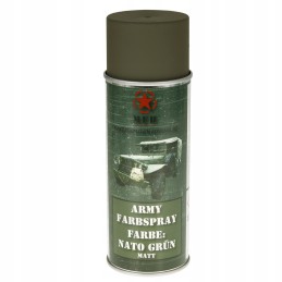 Mfh military paint spray 400ml nato green matt