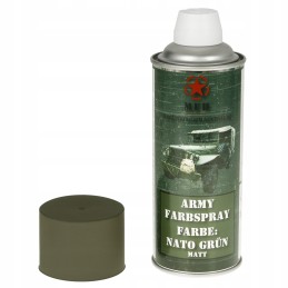 Mfh military paint spray 400ml nato green matt