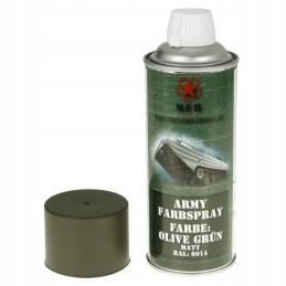 Mfh military paint spray 400ml olive green matt