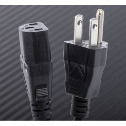 1 pcs - RS PRO IEC C13 Socket to Type B US Plug Plug Power Cord, 2.5m