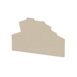 10 pcs - Weidmuller Z Series End Cover for Use with Terminal ZDK 2.5-2, Terminal ZDK 2.5-2 BL, Terminal ZDK 2.5-2 PE, Terminal