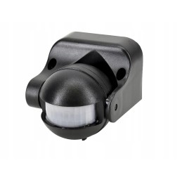 Motion sensor 1200w 180 black