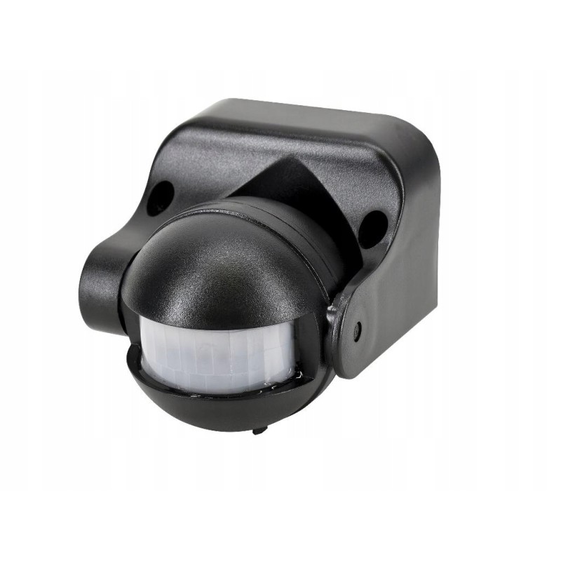 Motion sensor 1200w 180 black