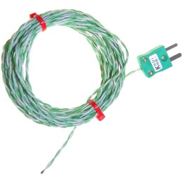 1 pcs - RS PRO Type K Thermocouple 2m Length, - +250°C