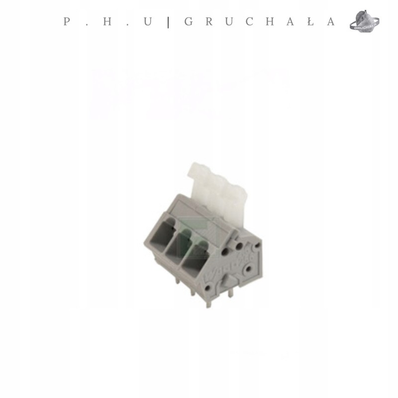 Wago 256 series PCB terminal strip, 3-pin, pitch 5 08