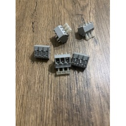 Wago 256 series PCB terminal strip, 3-pin, pitch 5 08