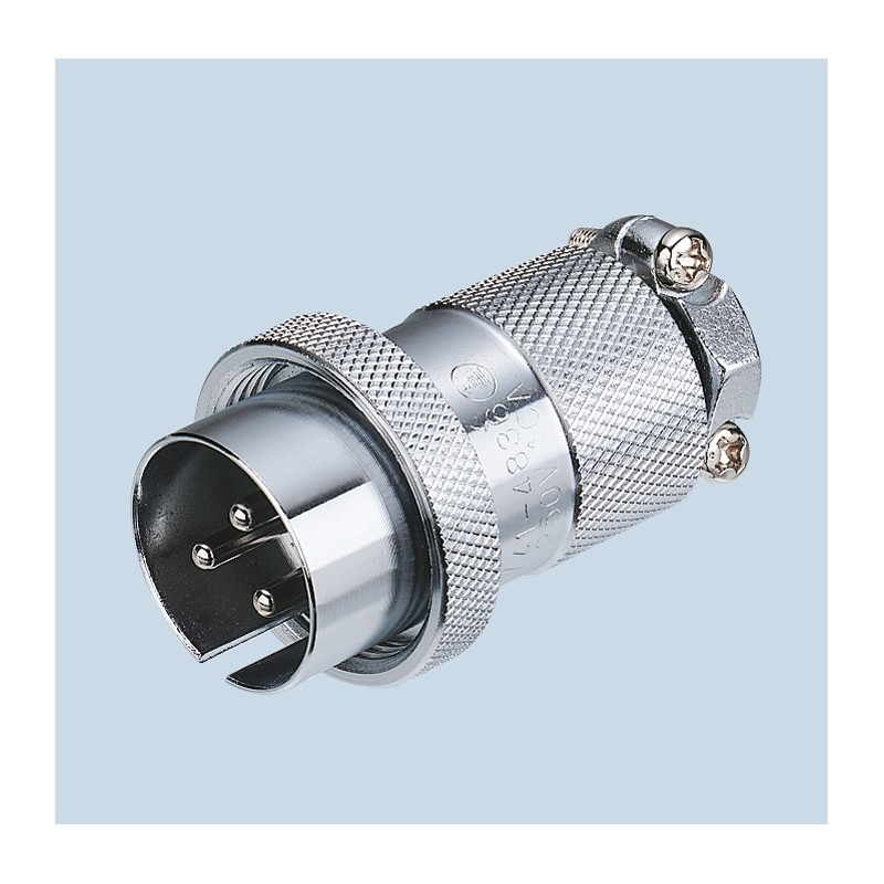1 pcs - Nanahoshi Kagaku Circular Connector, 2 Contacts, Cable Mount, Plug, Male, NCS Series