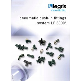 Legris series 12 pneumatic push-in tee connector