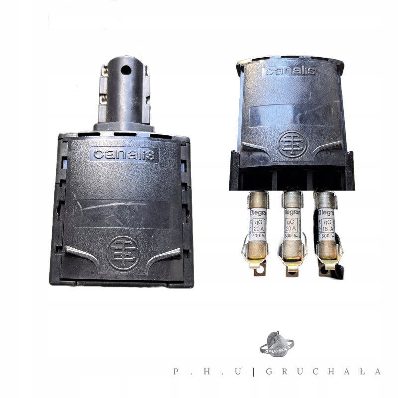 Kjocf40000 waste unit telemecanique canalis 500v 20a