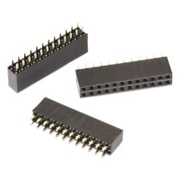 1 pcs - Wurth Elektronik WR-PHD Series Straight Through Hole Mount PCB Socket, 32-Contact, 2-Row, 2.54mm Pitch, Solder