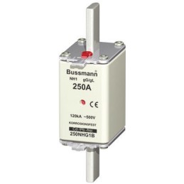 25 pcs - Eaton 200A Centred Tag Fuse, NH1, 500V ac