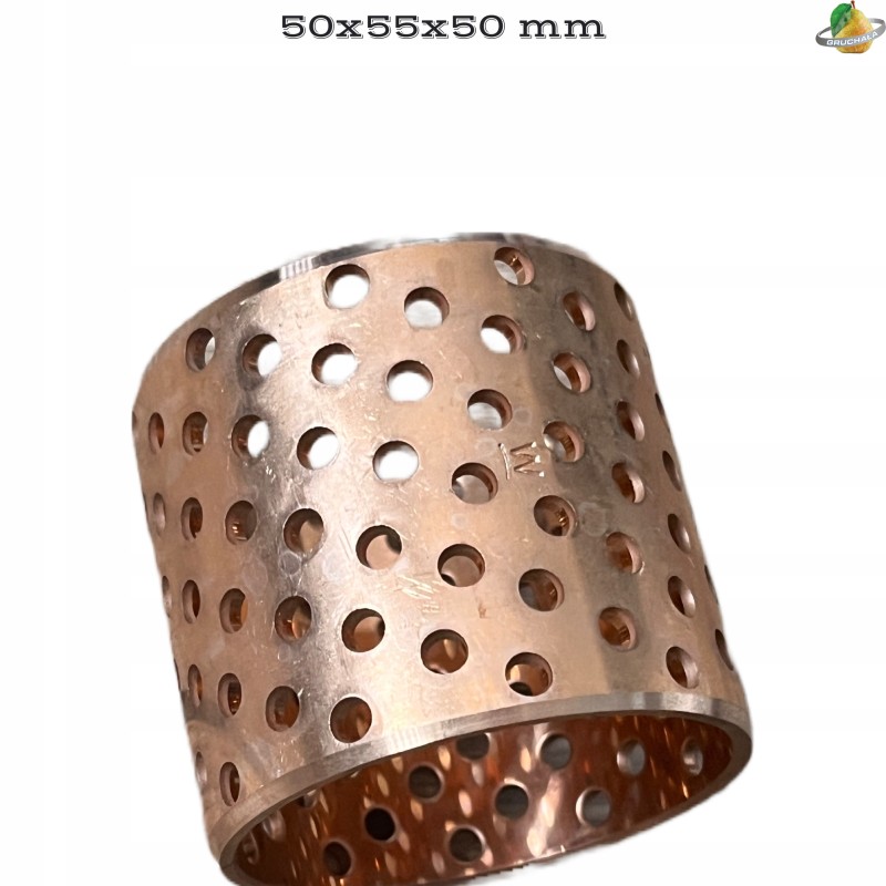 Bronze sleeve, plain bearing 50x55x50 woss