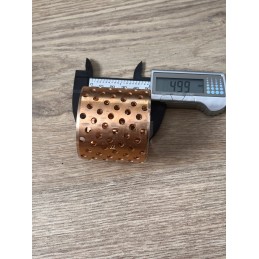 Bronze sleeve, plain bearing 50x55x50 woss