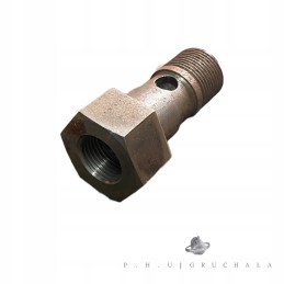 Hollow overflow screw, long 75 mm