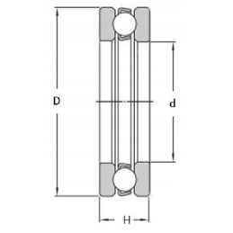 Snr 51107 a3 thrust bearing