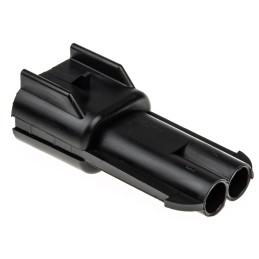 1 pcs - Delphi, Metri-Pack 280 Automotive Connector Plug 2 Way, Crimp Termination