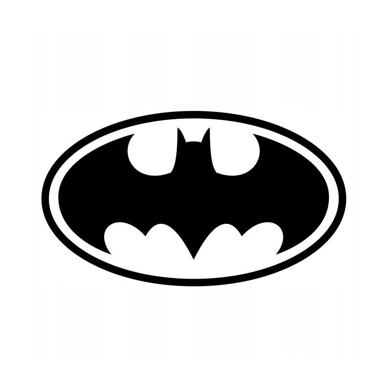 Batman Superman Punisher Sticker 50 cm AB20