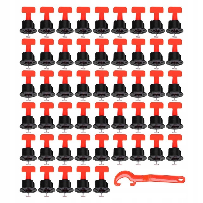 Tile leveling system wedges clips holder 50