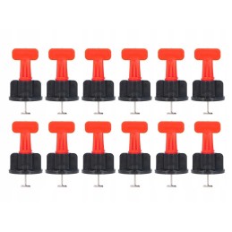 Tile leveling system wedges clips holder 50