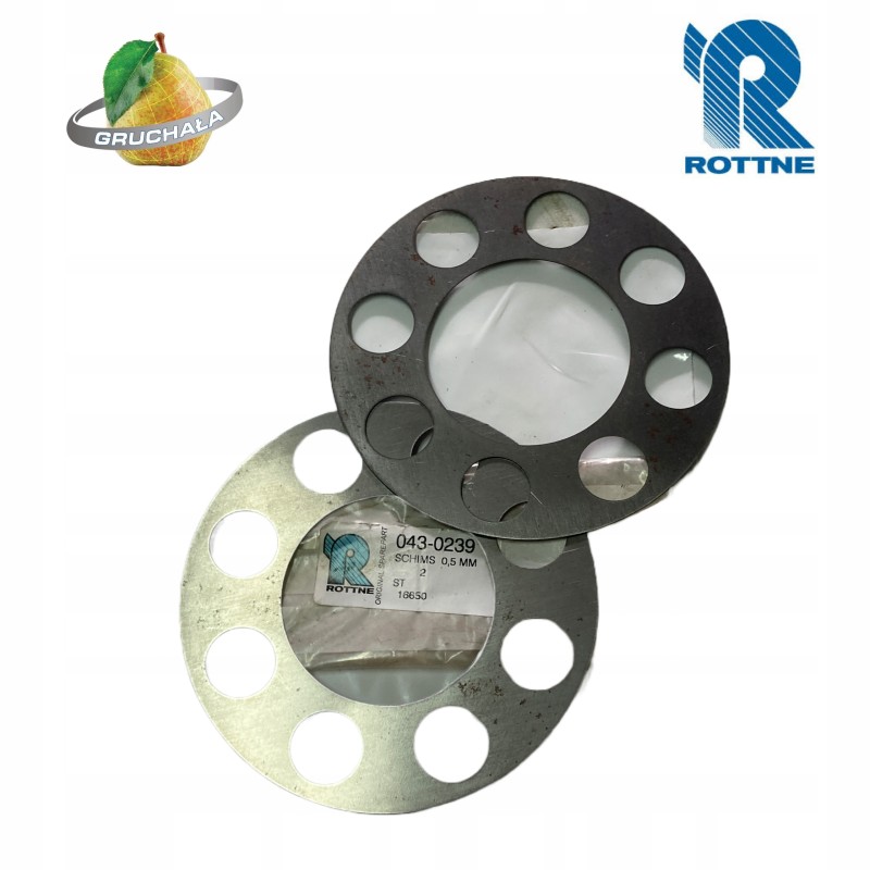 Rottne metal washer 0 5mm st 16650 4 pcs