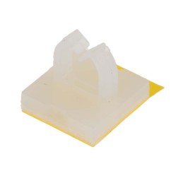 1 Bag of 50 - RS PRO Natural Nylon Cable Clamp