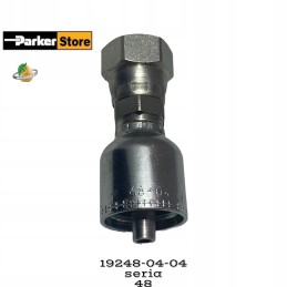 Parker 19248 4 4 parkrimp hose connection 1 4 bsp