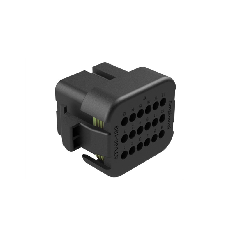 1 pcs - Amphenol Industrial, ATV Automotive Connector Plug 18 Way