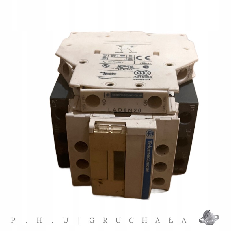 Telemecanique lad8n20 auxiliary contact block