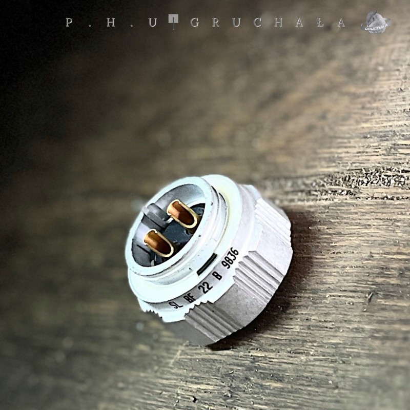 Amphenol Socapex SL61 series 2 pin female socket