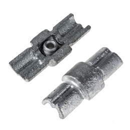 1 pcs - RS PRO Pivot Joint Connecting Component, Strut Profile Type 1, Round Tube Size Type 1