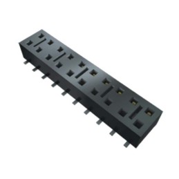 5 pcs - Samtec HLE Series Vertical PCB Socket, 4-Contact, 2-Row, 2.54mm Pitch