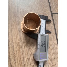 Skf bronze ptfe flange bushing 35x39x49 mm