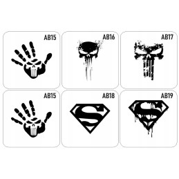 Punisher skull sticker skull skull 55 cm ab17