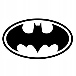 Batman Superman Punisher Sticker 55 cm AB20